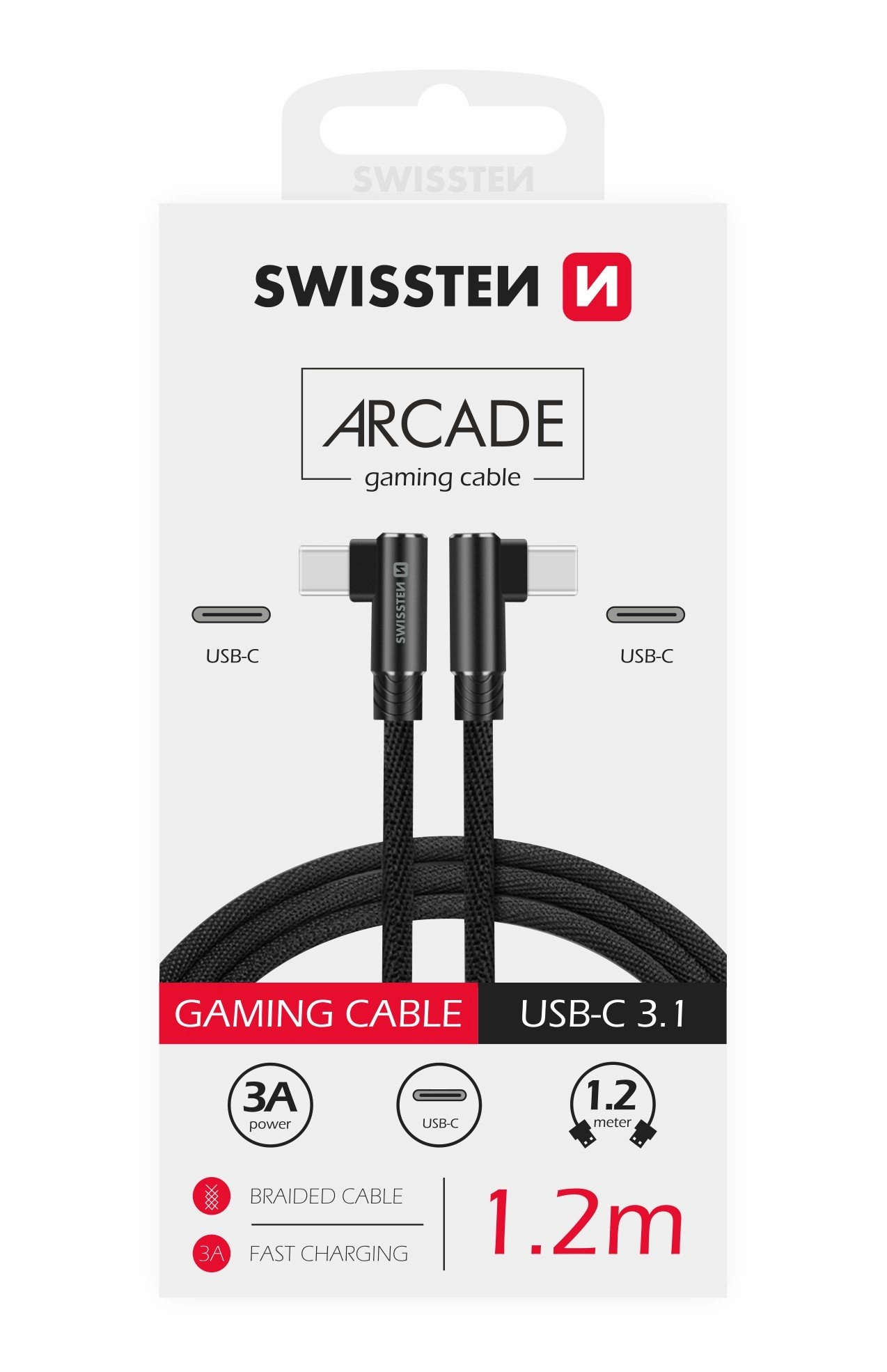 Swissten USB Cable USB-C - USB-C