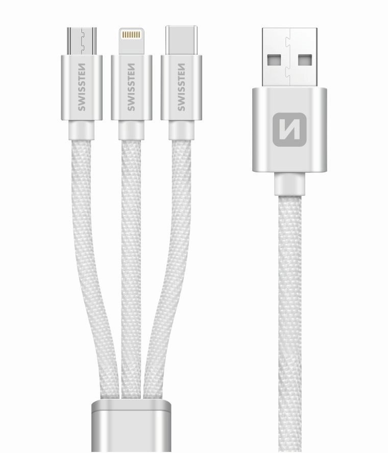 Kabel USB Swissten USB-A - USB-C