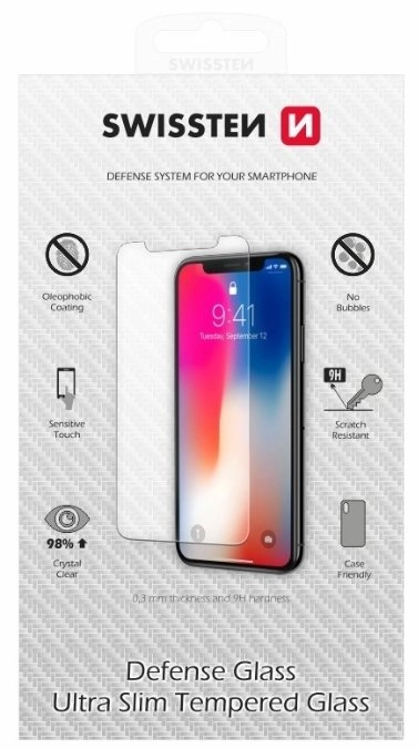 Swissten Ultra Slim Tempered Glass Premium
