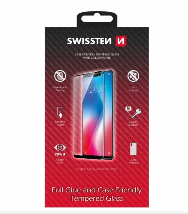 Swissten Full Face Tempered Glass Samsung