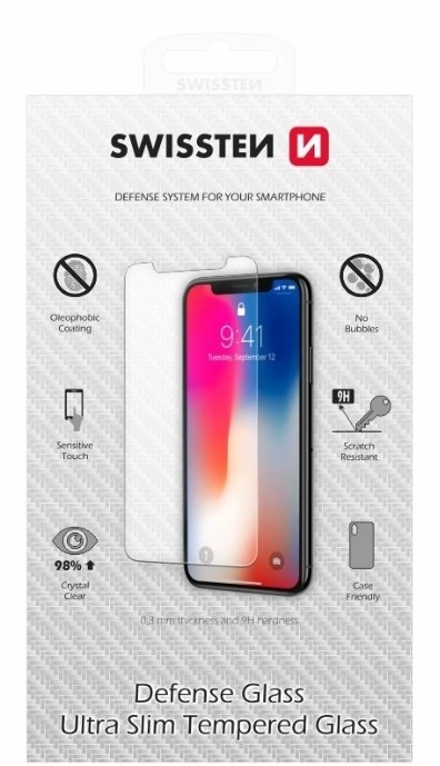 Swissten Tempered glass 9H for Sony