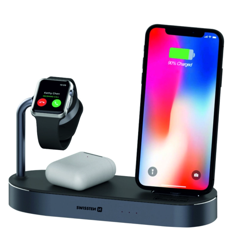 Swistten 4in1 MFI Wireless Docking Station