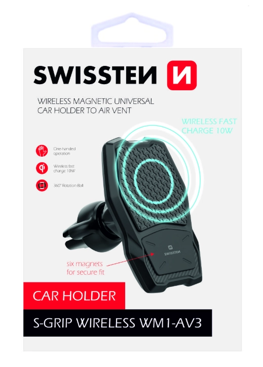 Swissten Car holder with inductive /