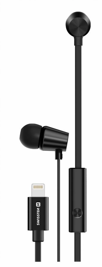 Swissten Dynamic YS500 Stereo Earphones Lightning