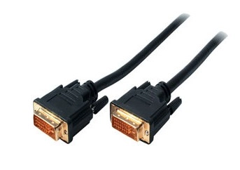 S/CONN 2m DVI-D DVI cable Black