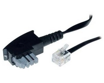 S/CONN 3m TAE-N - RJ11 Black