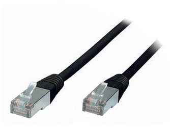 S/CONN 5m RJ45 networking cable Black