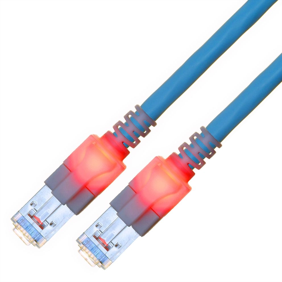 Sacon 442604 100 networking cable Blue