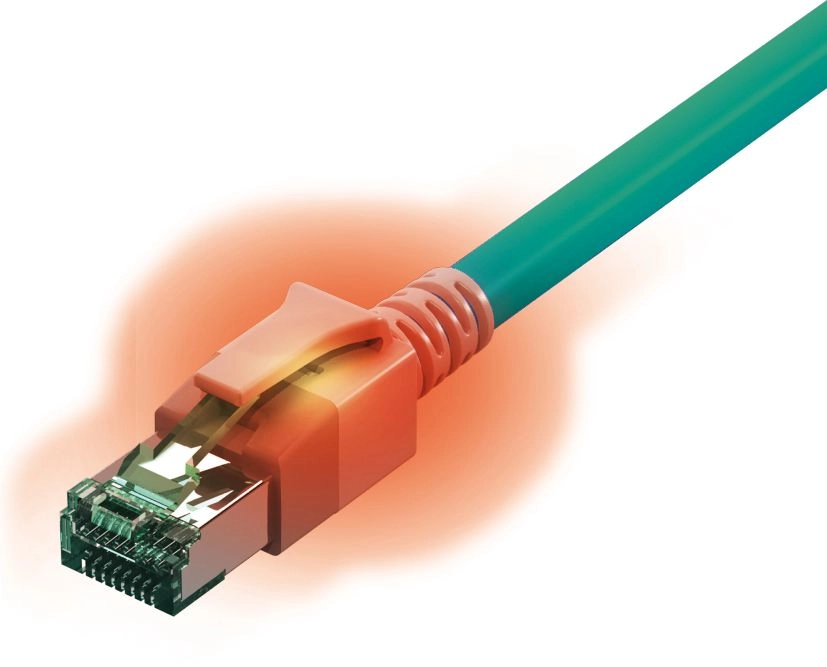 Sacon 442626 700 networking cable Turquoise
