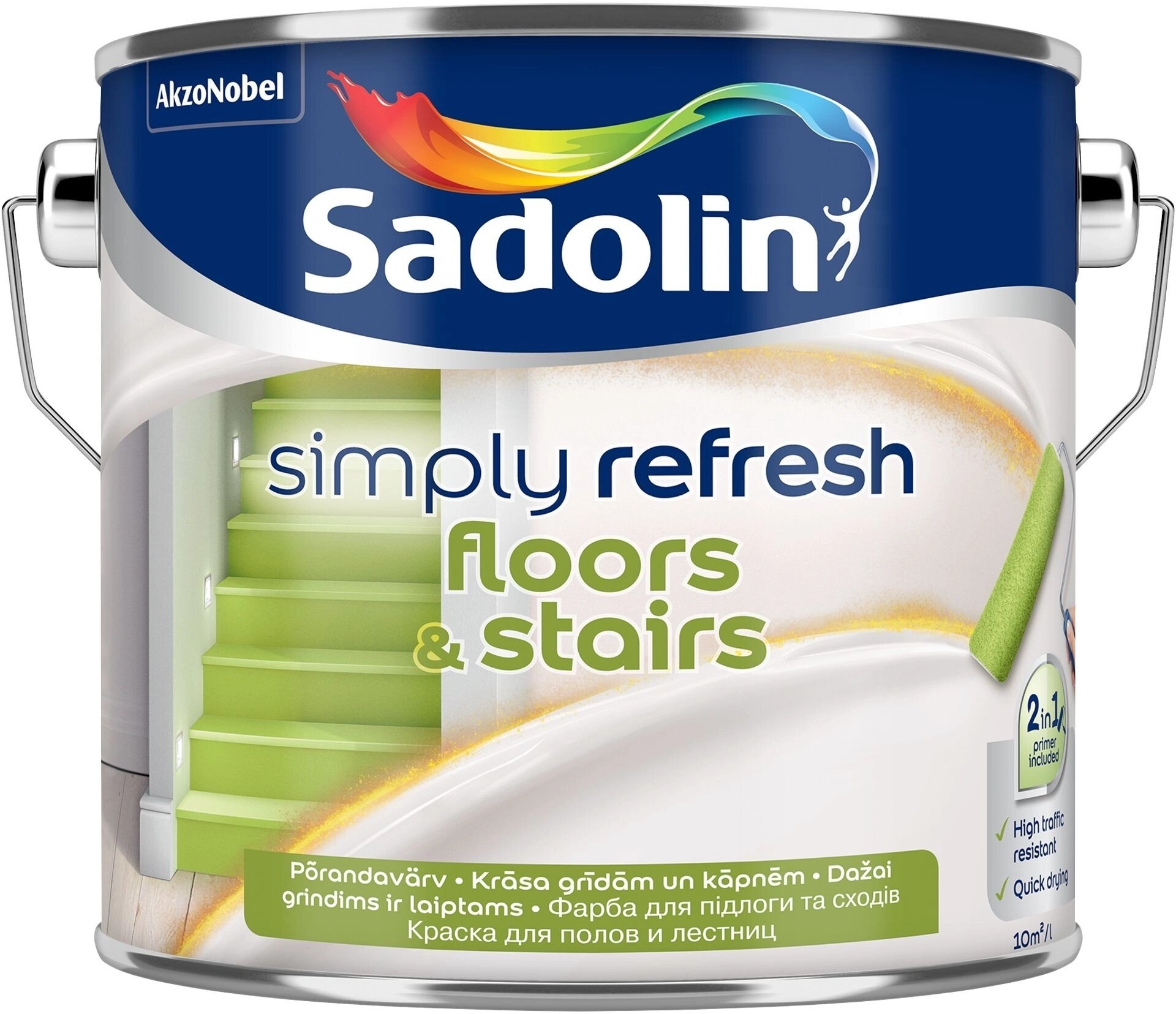PAINT SIMP REFRESH FLOORSSTAIRS BW 2
