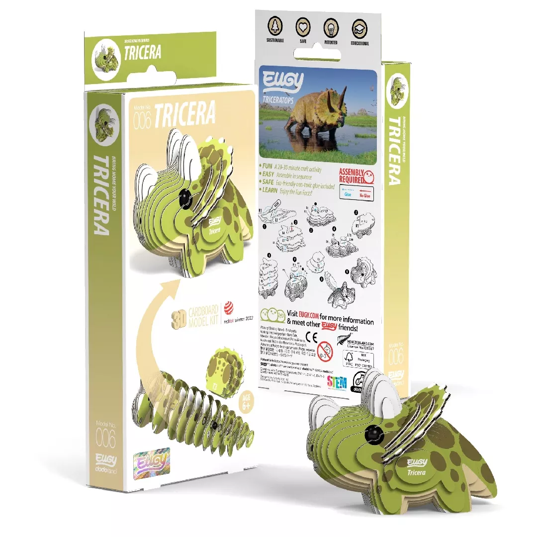 Safari Ltd Triceratops 3D Puzzle 9421035150057
