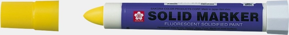 Sakura Marker Solid żółty FLUO do