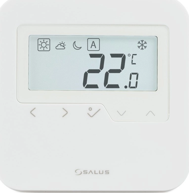 Salus Bezprzewodowy natynkowy cyfrowy regulator temperatury