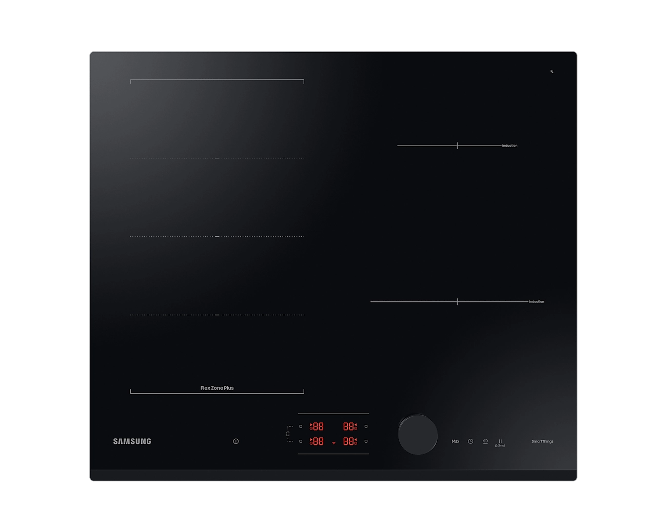 Samsung NZ64B6058GK Black Built-in 59 cm