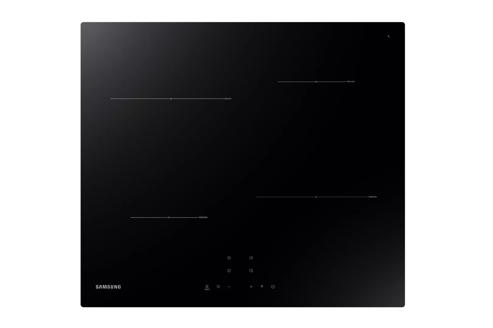 Samsung NZ64T3706A1 Black Built-in 60 cm