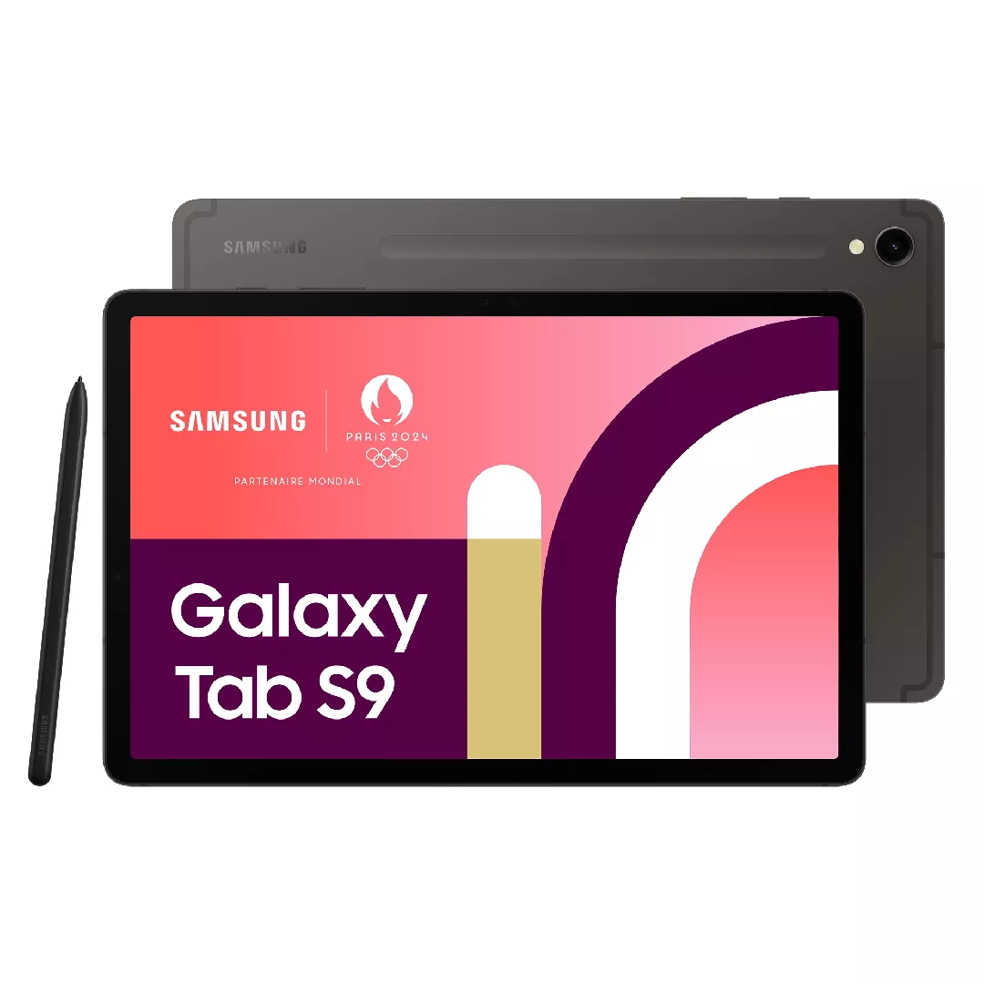 Samsung Galaxy Tab S9 SM-X710N Qualcomm Snapdragon 128 GB 27,9 cm (11") 8 GB Wi-Fi 6 (802.11ax) Android 13 Grafīts