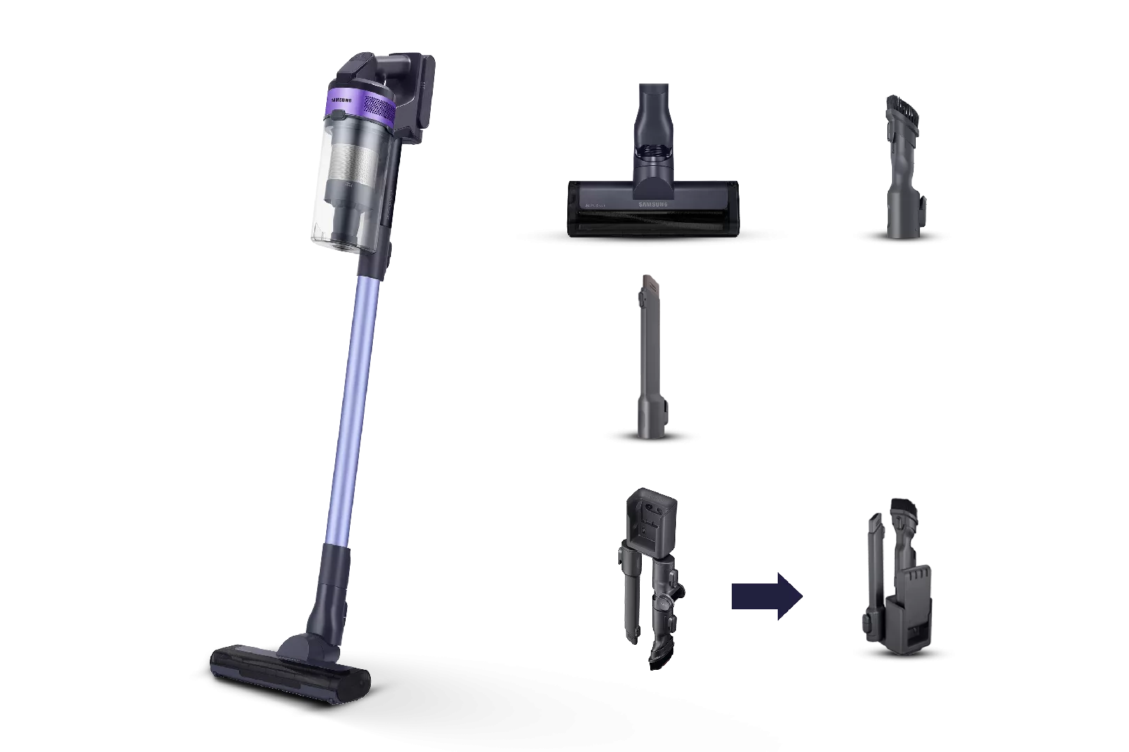 Samsung VS15A6031R4 Stick vacuum Battery Dry
