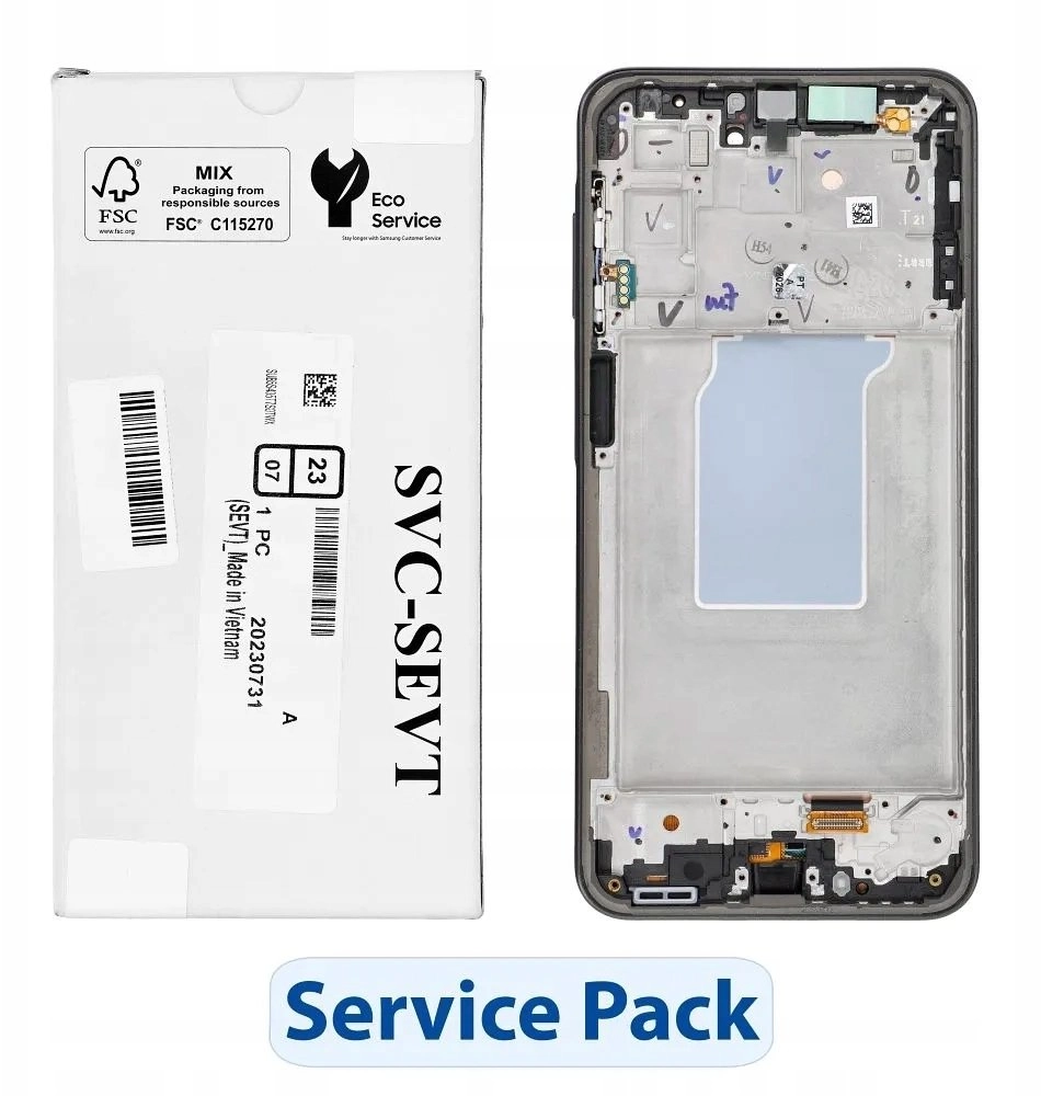 Samsung Battery ServicePack LCD Display SAMSUNG