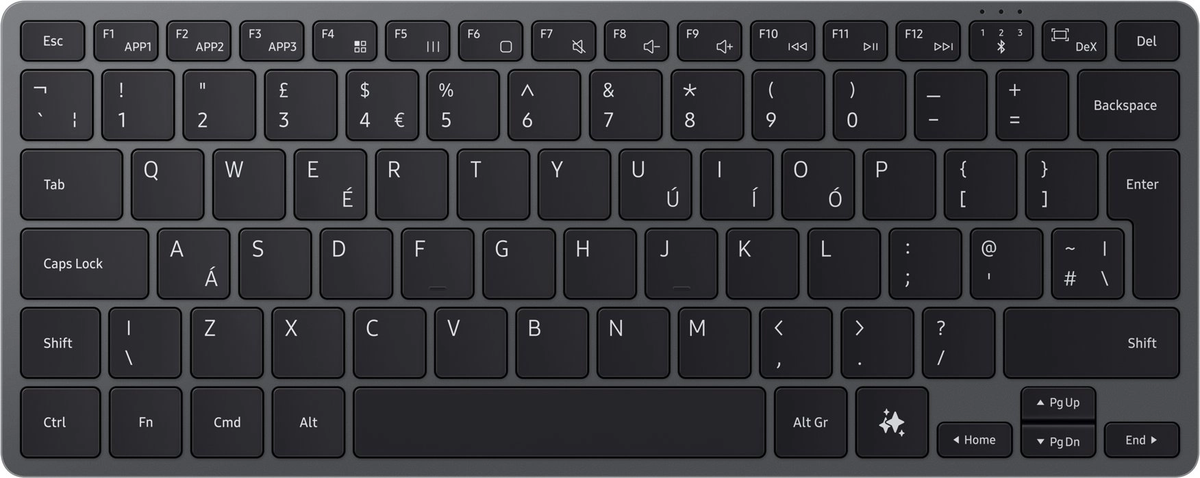 Samsung Universal Smart Keyboard  dark gray