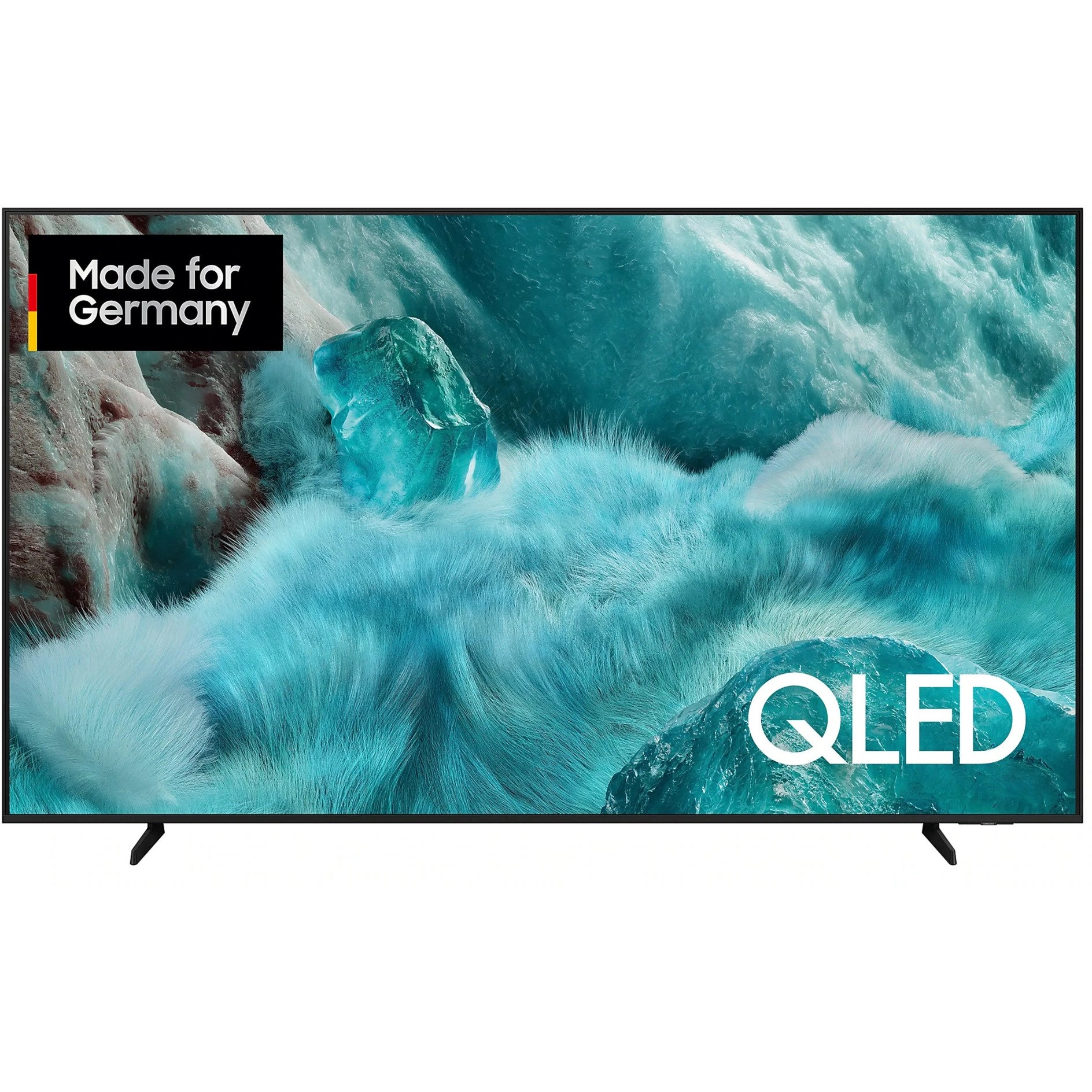 SAMSUNG GQ65Q7F2AUXZG, QLED TV - 65 - melns, UltraHD/4K, Wi-Fi, Bluetooth, trīskāršs uztvērējs