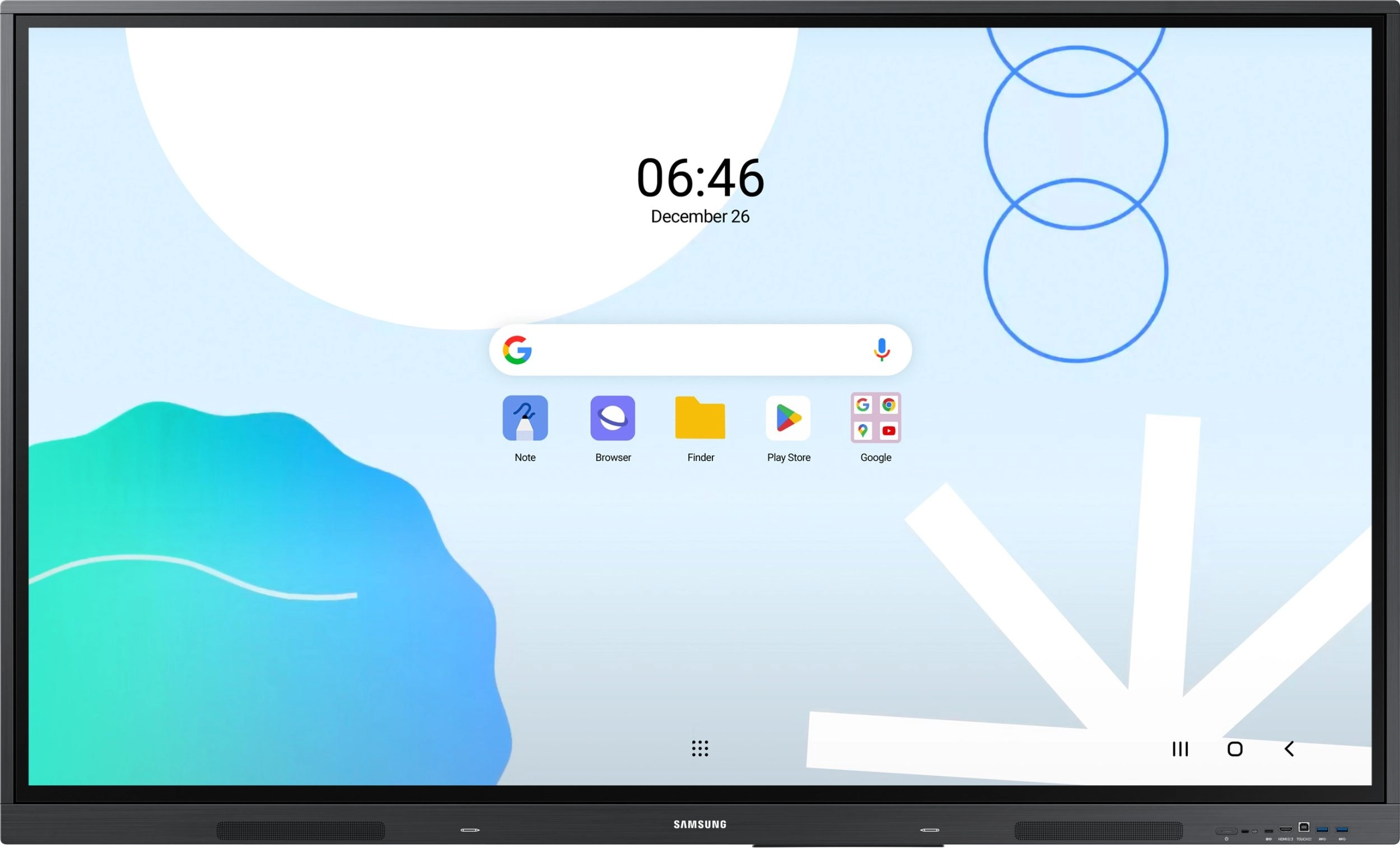 Samsung WA86D Smart Signage Touch Display