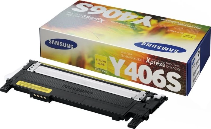 Samsung CLT-Y406S Yellow Original Toner Cartridge