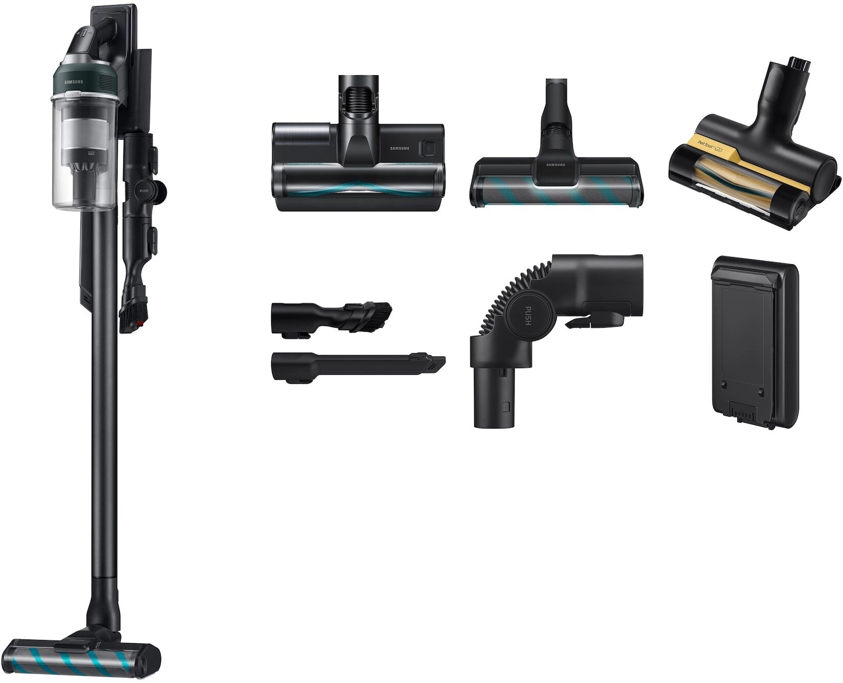 Samsung VS70H25WFT/GE Cordless vacuum cleaner Bagless
