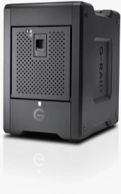 Macierz dyskowa SanDisk SanDisk Professional G-RAID SHUTTLE 4 - cietā diska masīvs - 80 TB - 4 nodalījumi - HDD 20 TB x 4 - Thunderbolt 3, USB 3.1 Gen 2 (ārējais)