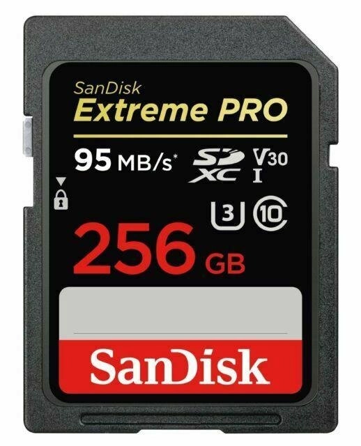 SanDisk Extreme PRO 256 GB SDXC