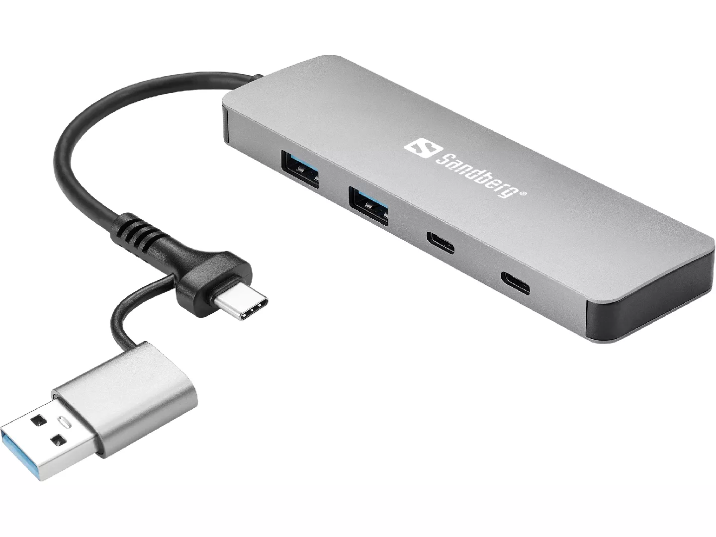 Sandberg USB-C/A to 2xUSB-A+2xUSB-C Hub USB