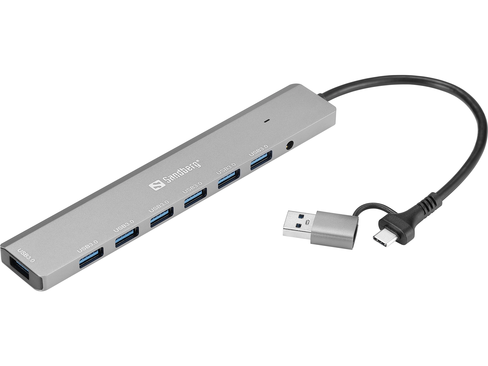 Sandberg USB-C/A to 7 x USB