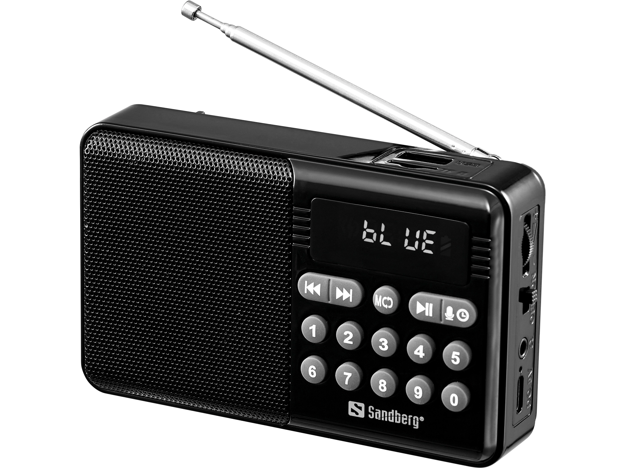Sandberg Speaker Radio FM+BT Recharge 421-18