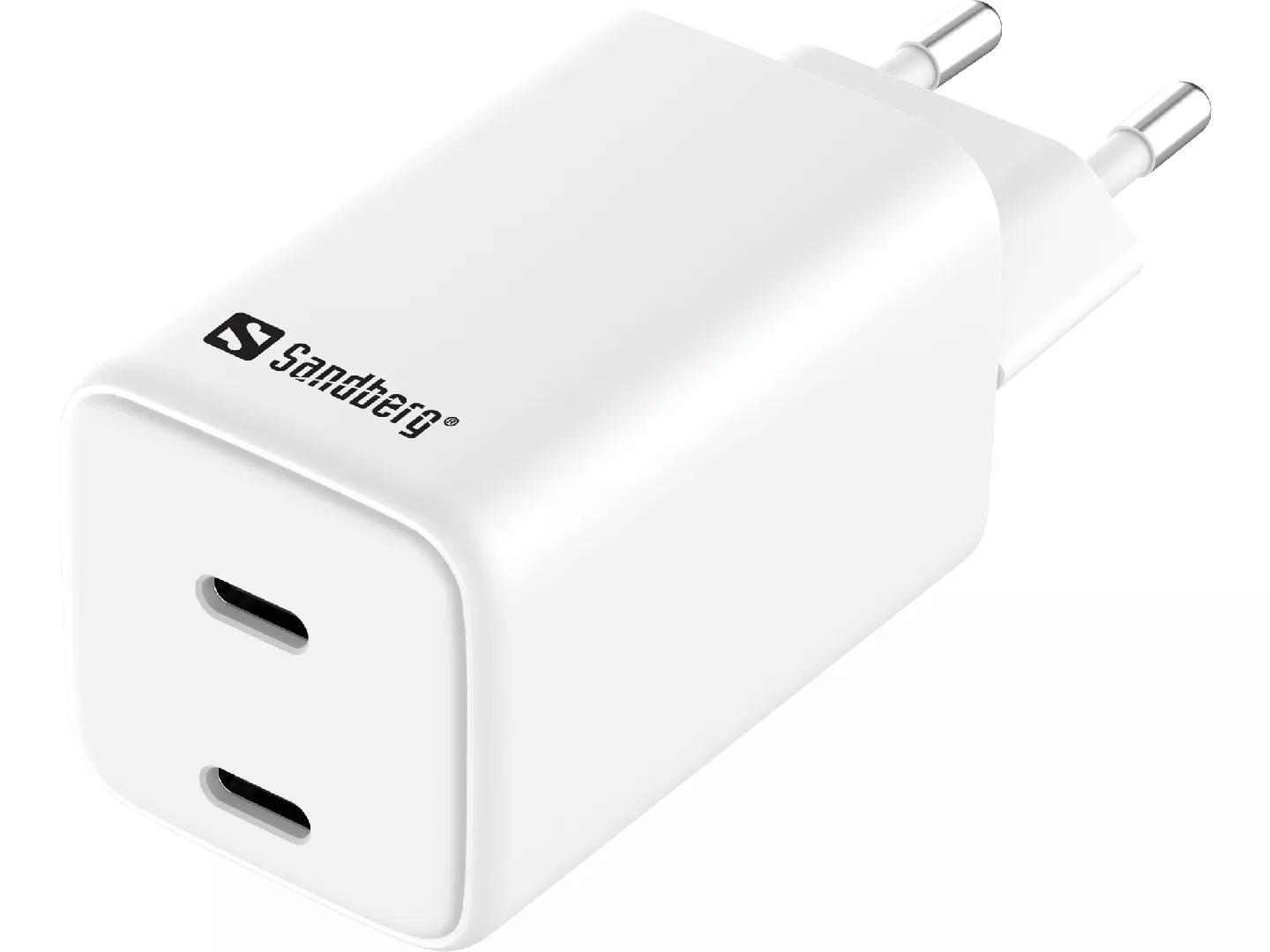 Sandberg AC Charger Dual USB-C PD65W