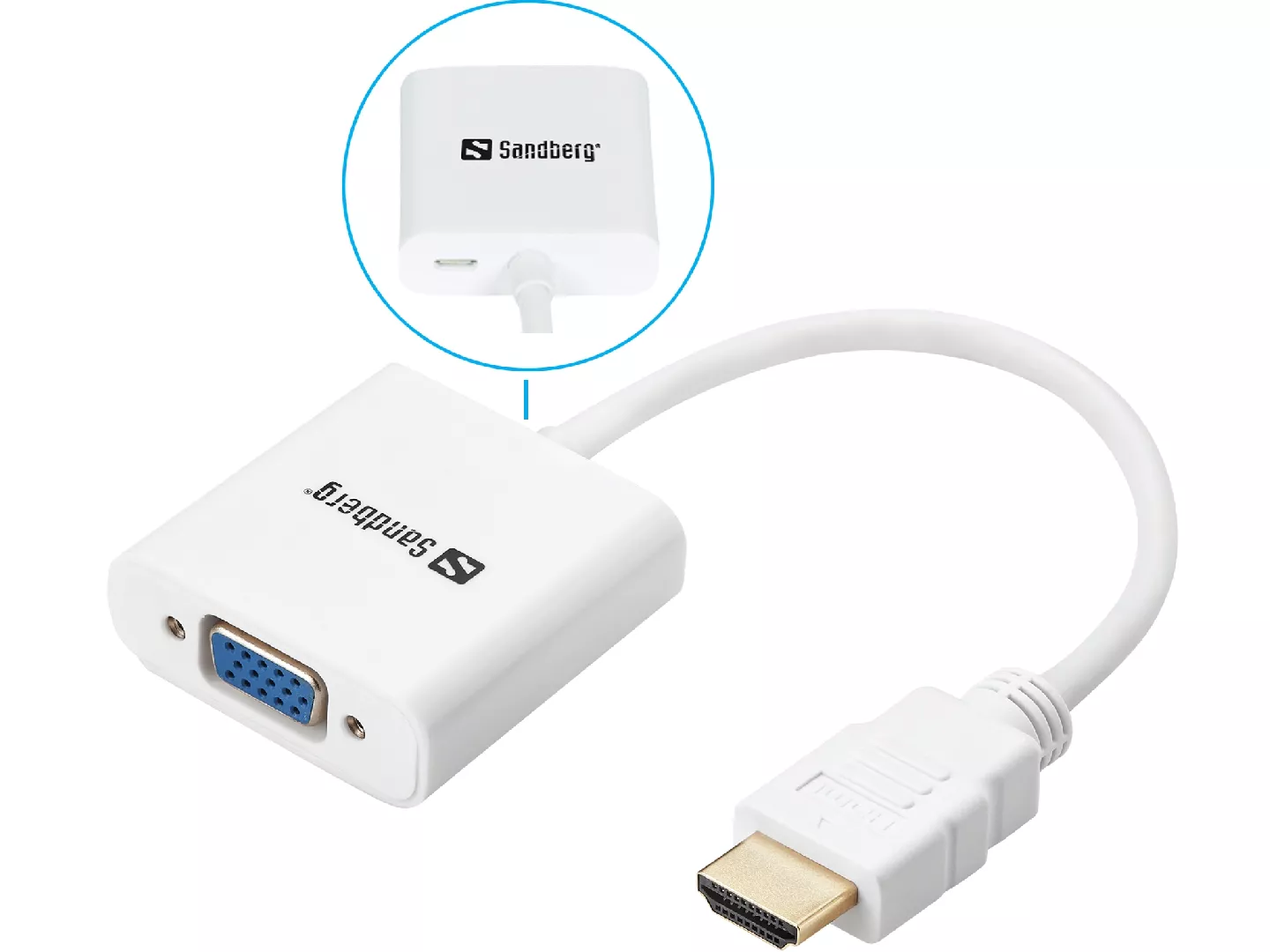 Sandberg HDMI to VGA Converter 50869