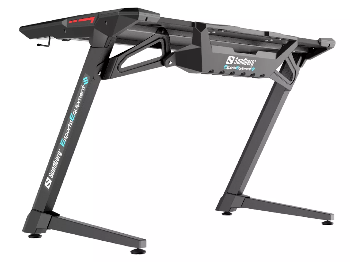 Sandberg Fighter Gaming Desk 2 Black