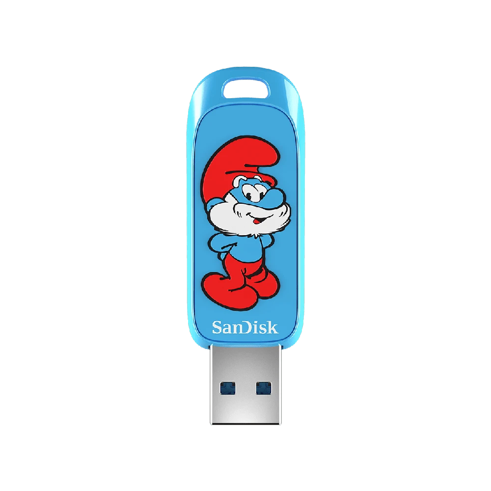 Zibatmiņa Sandisk Smurfs 128GB Brainy Smurf