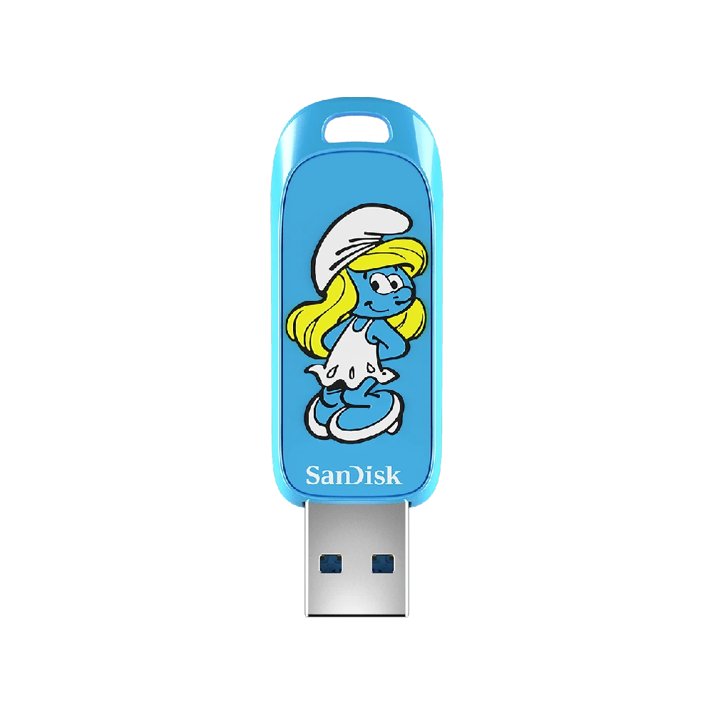 Zibatmiņa Sandisk Smurfs 256GB Brainy Smurf