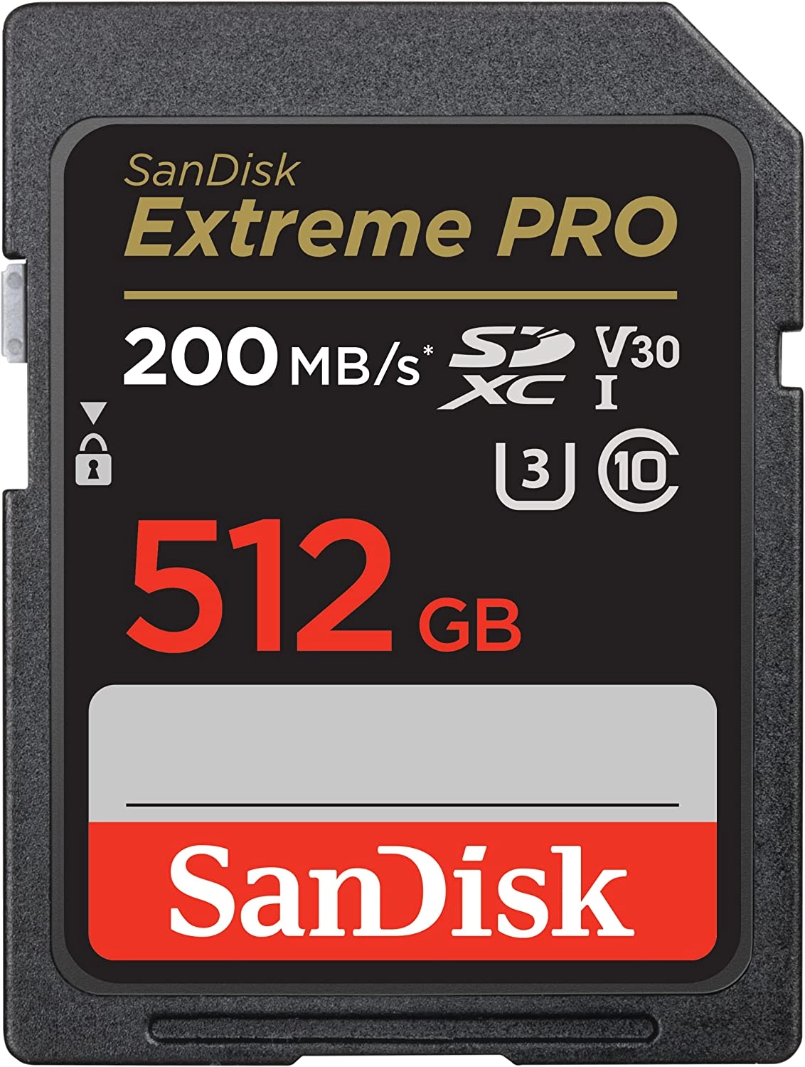 Extreme PRO 512 GB SDXC memory