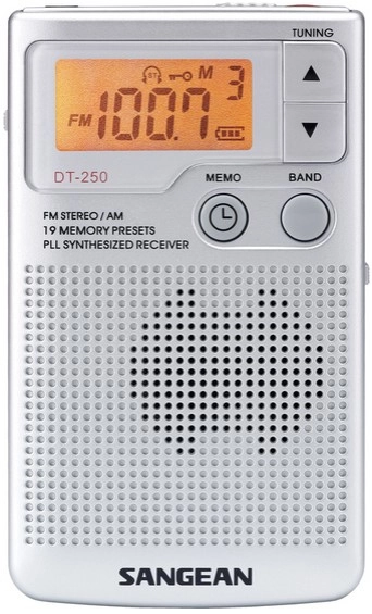 Sangean DT-250 Silver A500043 SAN99091 4711317990910