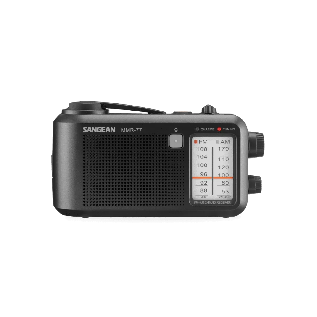 Sangean MMR-77 Portable Analog Black MMR-77