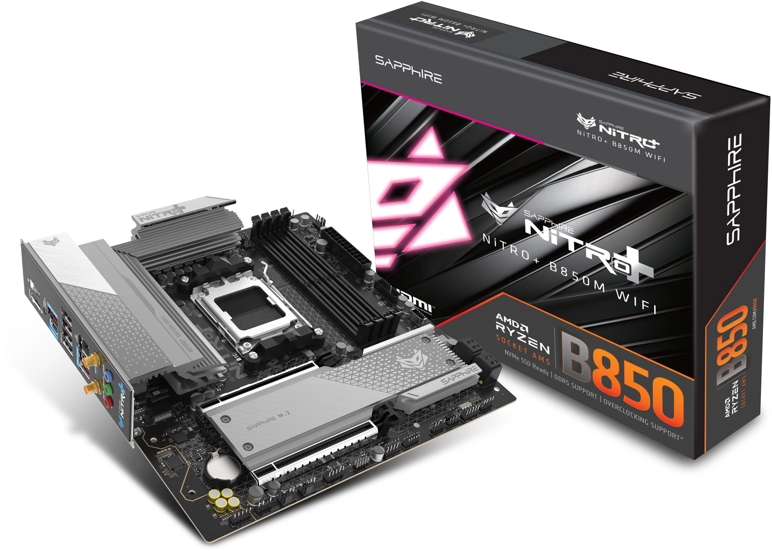 Sapphire NITRO+ B850M WIFI motherboard 52123-01-40G