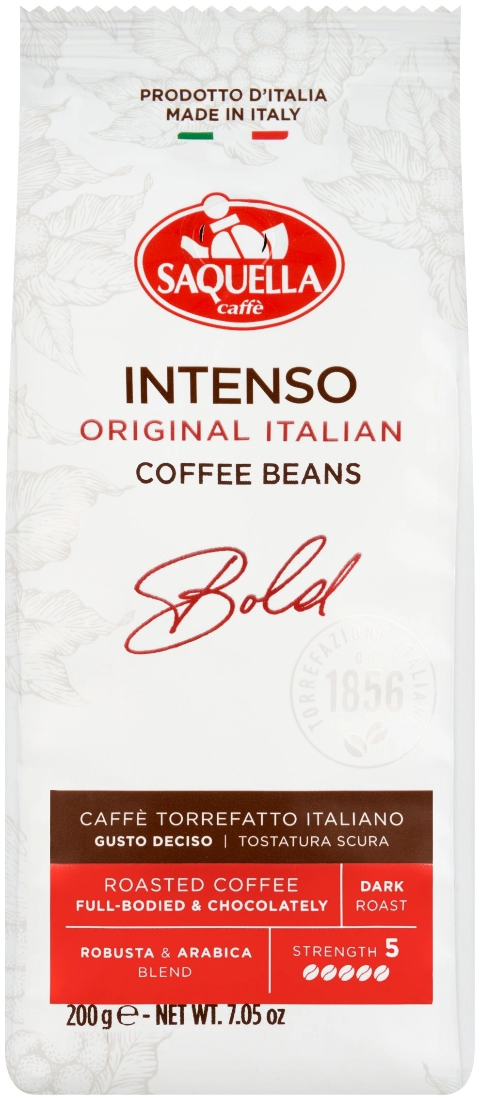 Saquella coffee beans SAQUELLA Intenso Bold