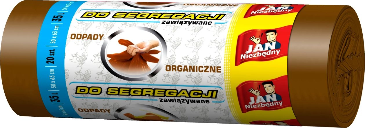 Sarantis Jan Niezbędny Brown waste sorting