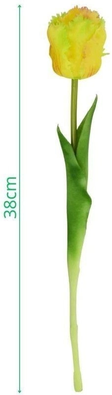 Saska Garden DARK YELLOW TULIP 38CM