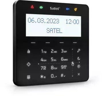 Satel Manipulator with touch keyboard (black