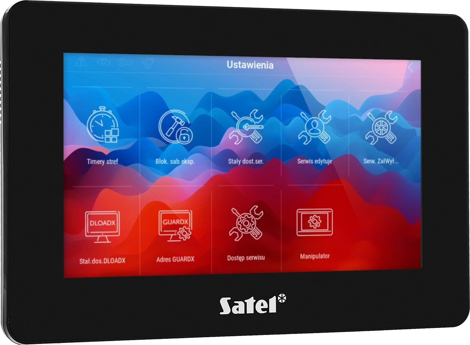 KEYPAD TOUCHSCREEN INTEGRA/MIFARE INT TSH2R-B SATEL