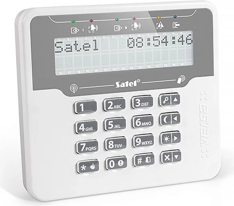 Satel Terminal/wireless LCD keypad for VERSA