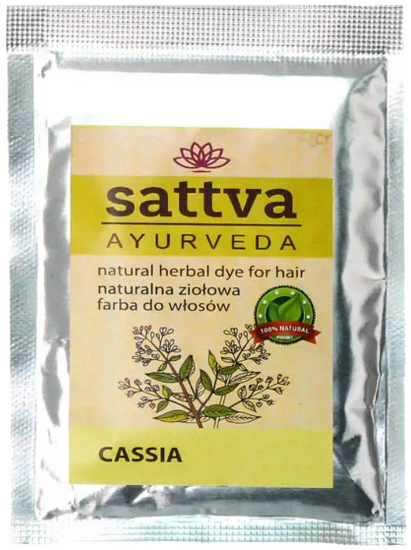 SATTVA_Ayurveda natural herbal hair dye Cassia
