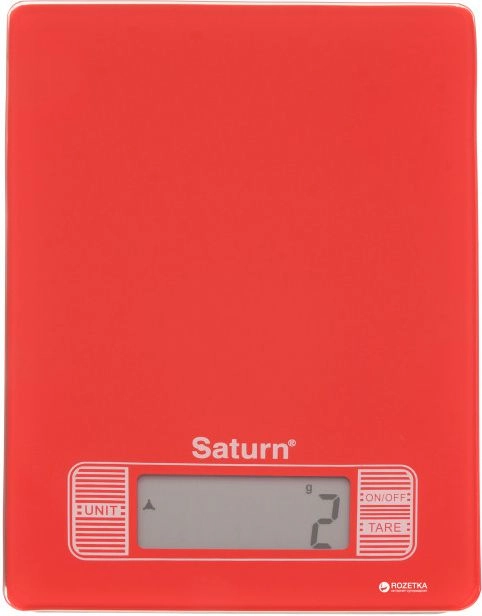 Waga kuchenna Saturn ST-KS7235 red ST-KS7235