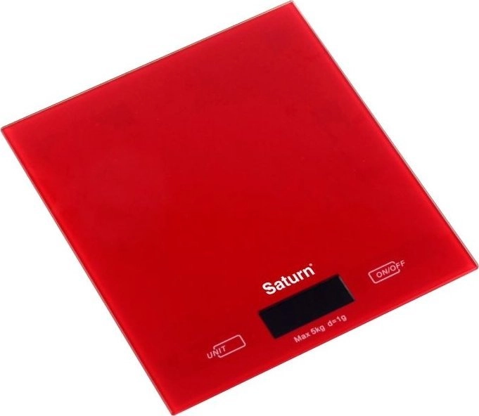 Waga kuchenna Saturn ST-KS7810 red ST-KS7810